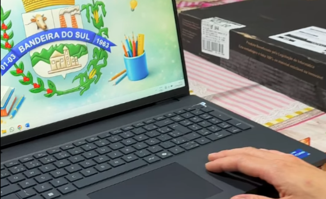 MAIS TECNOLOGIA PARA A EDUCAÇÃO DE BANDEIRA DO SUL!