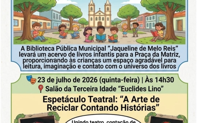 BIBLIOTECA NAS FÉRIAS – 13ª EDIÇÃO