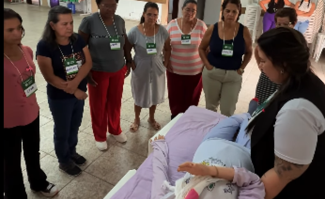 Curso de Saúde e Proteção ao Idoso Concluído no CRAS