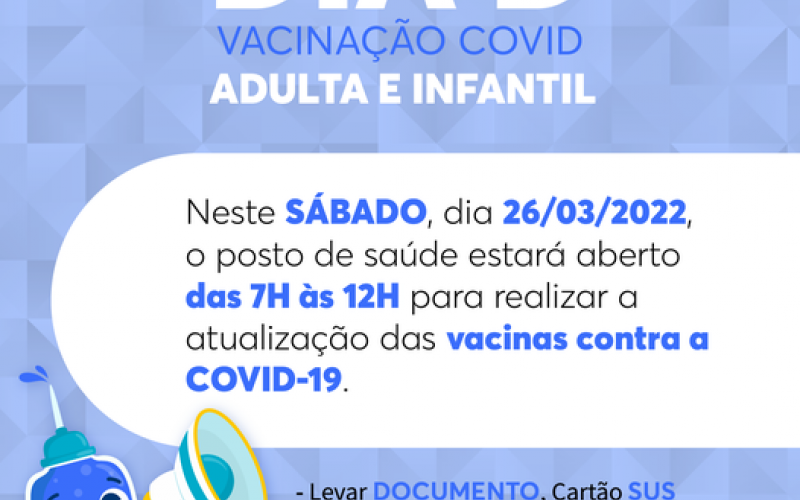 DIA D VACINAÇÃO COVID-19 