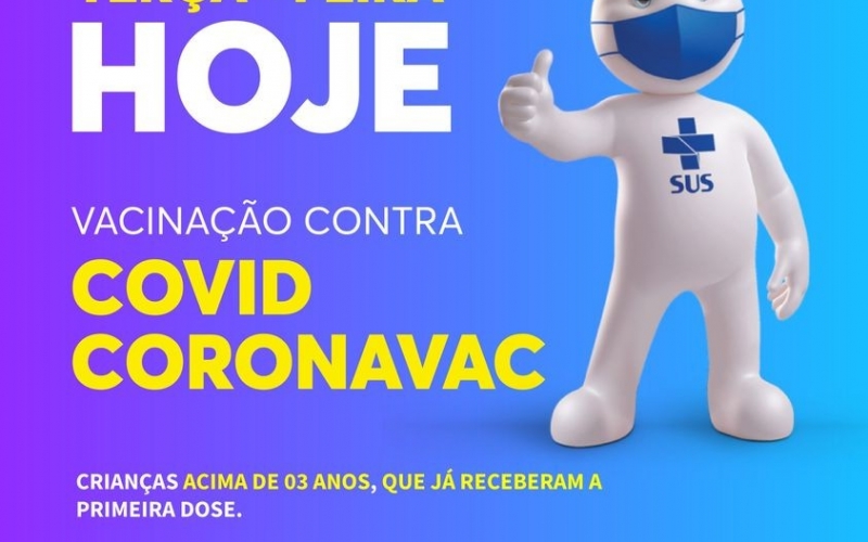 VACINAÇÃO CONTRA COVID - CORONAVAC 