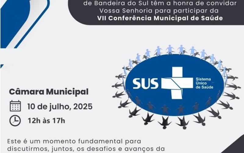 VII CONFERÊNCIA MUNICIPAL DE SAÚDE