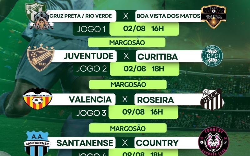 Quartas de Final Taça Padre Agostinho