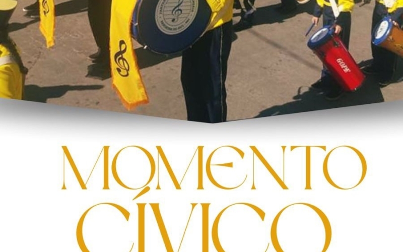 Momento Cívico em Bandeira do Sul