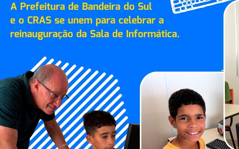 Reinauguração da Sala de informática