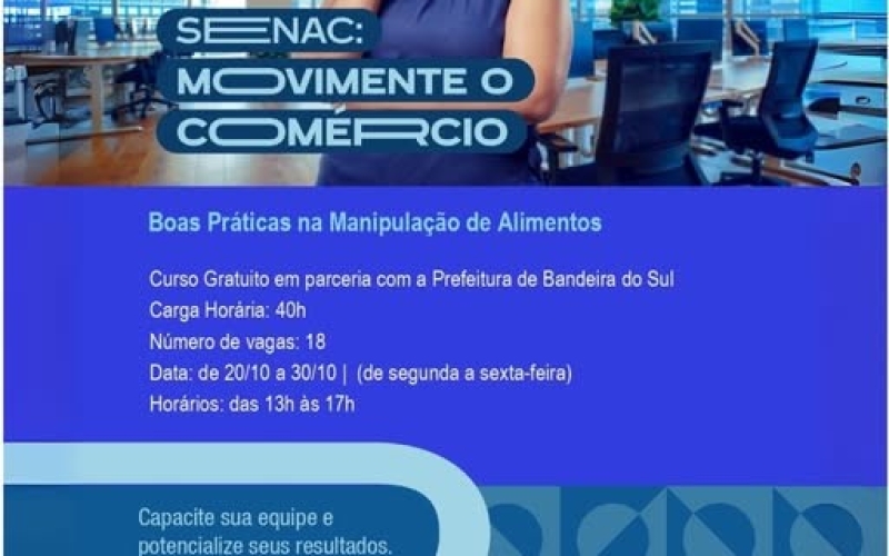 Curso Gratuito: Boas Práticas na Manipulação de Alimentos