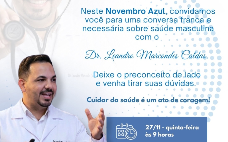 SAÚDE DO HOMEM EM FOCO