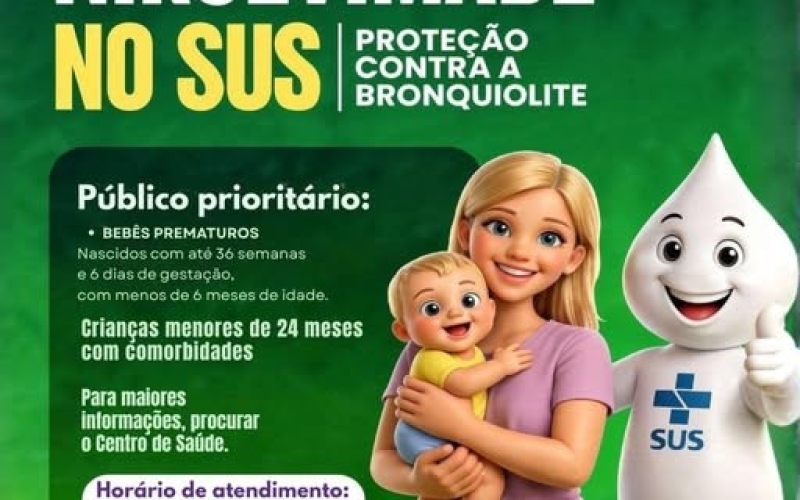 Nirsevimabe no SUS: proteção contra a bronquiolite