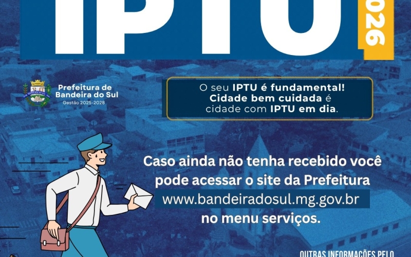 Emissão 2° via do IPTU 2026