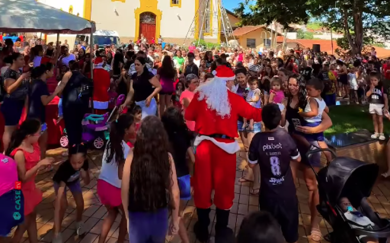 Ho, ho, ho! Papai Noel chegou! 
